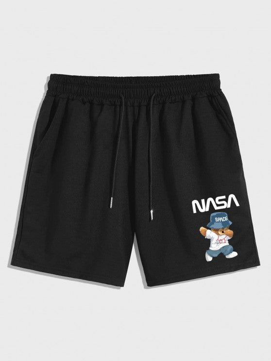 Dancing Cartoon Bear T Shirt And Shorts Set - Grafton Collection