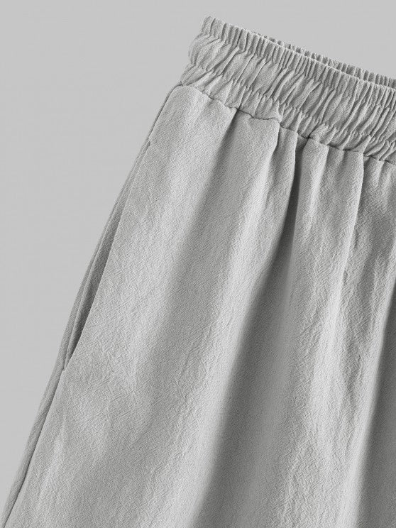 Pocket Drawstring Shorts Set - Grafton Collection