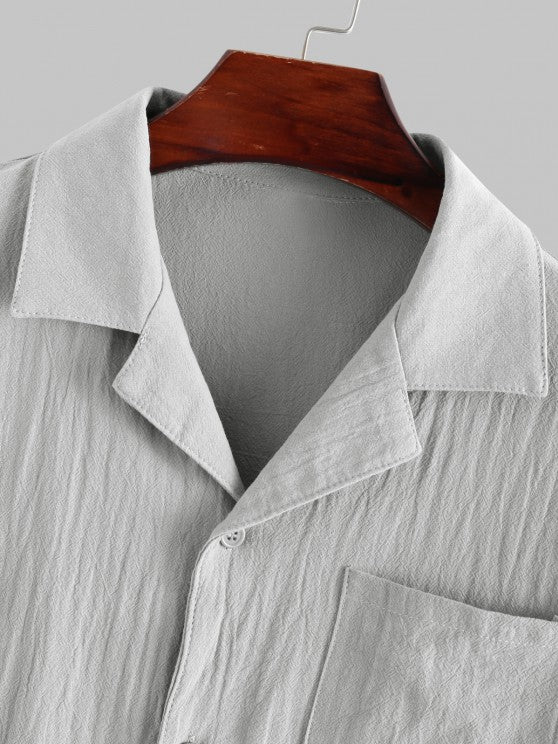 Pocket Drawstring Shorts Set - Grafton Collection