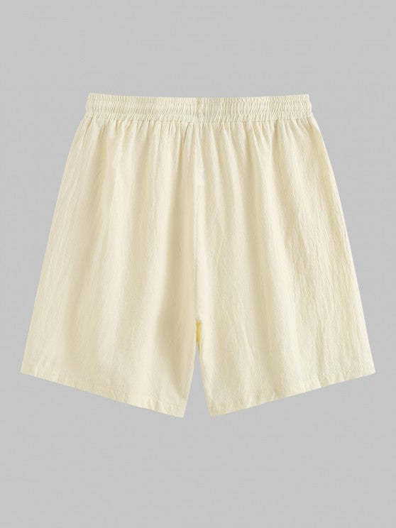 Pocket Drawstring Shorts Set - Grafton Collection
