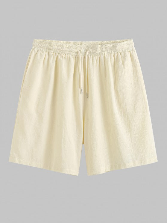 Pocket Drawstring Shorts Set - Grafton Collection