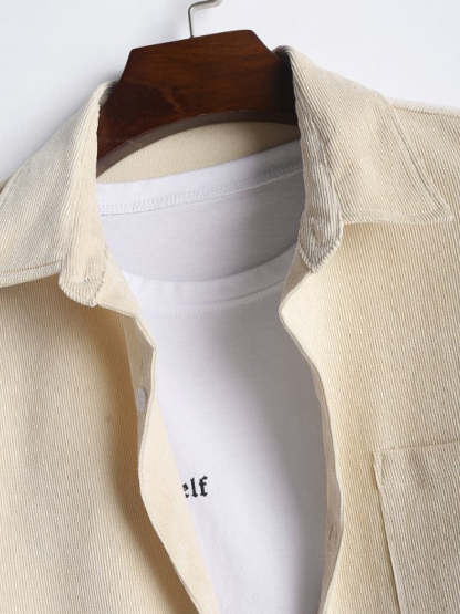 Short Sleeves Shirt With Cargo Pants Set - Grafton Collection