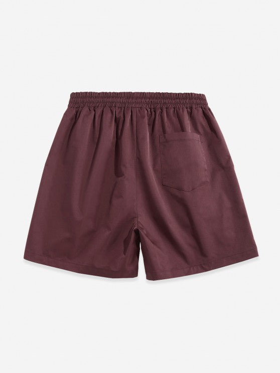 Ink Printed Shirt And Casual Shorts - Grafton Collection