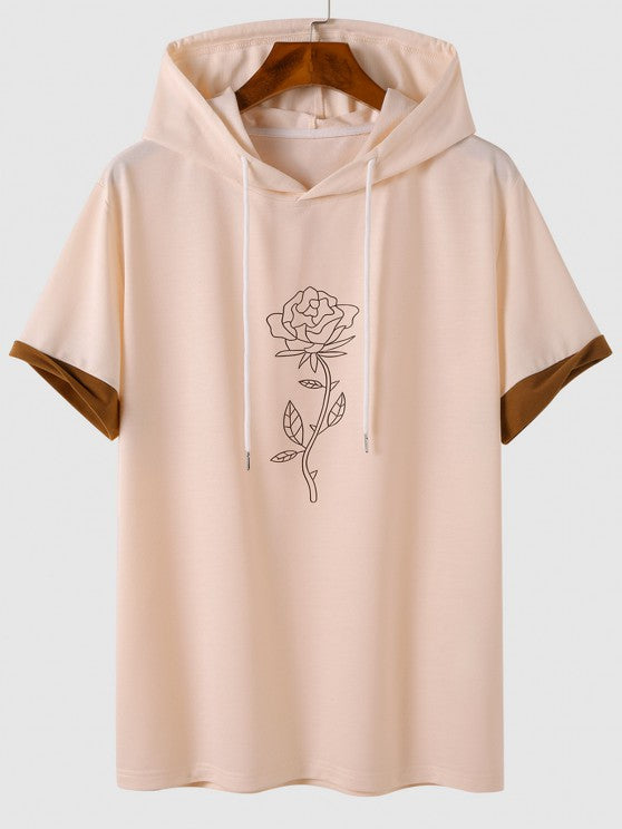 Japanese Printed T Shirt and Drawstring Shorts Set - Grafton Collection