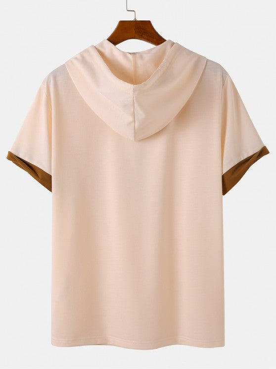 Japanese Printed T Shirt and Drawstring Shorts Set - Grafton Collection