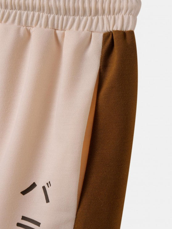 Japanese Printed T Shirt and Drawstring Shorts Set - Grafton Collection