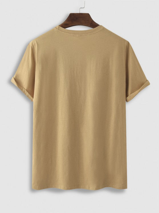 Trees Pattern T Shirt And Casual Shorts Set - Grafton Collection