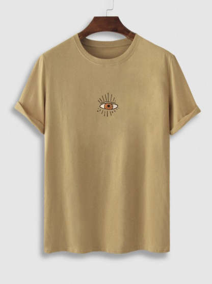 Letter Cactus Printed T Shirt And Shorts - Grafton Collection