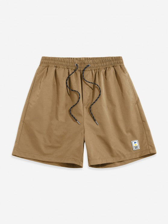 Casual Shirt And Drawstring Shorts - Grafton Collection