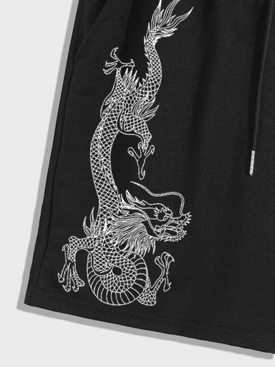 Printed Short Sleeves Shirt and Shorts Set - Grafton Collection