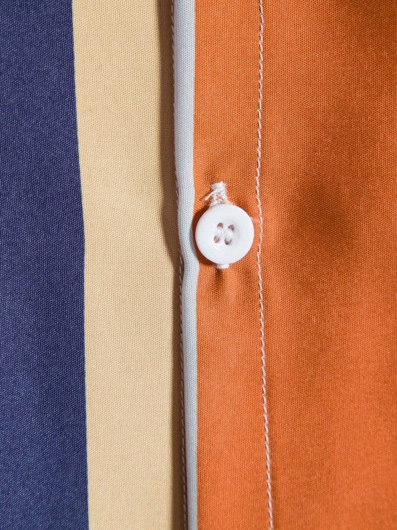 Striped Shirt and Shorts Set - Grafton Collection