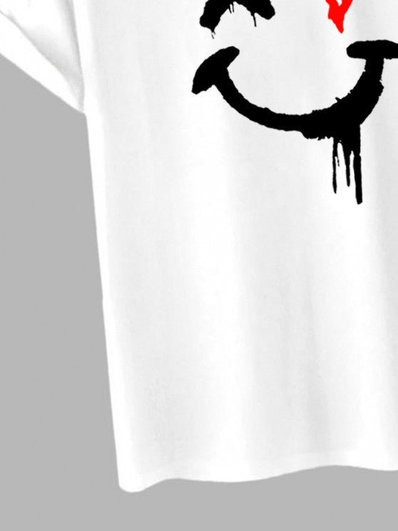 Smile T Shirt And Sweat Shorts - Grafton Collection