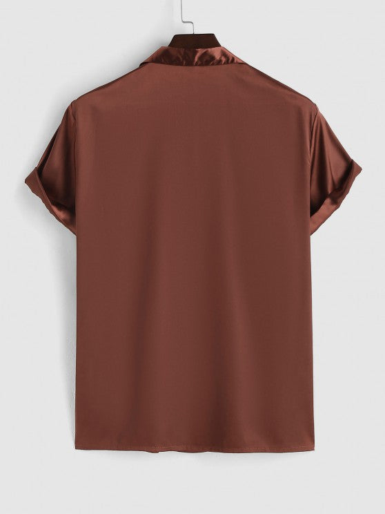 Button Front Shirt and Shorts Set - Grafton Collection