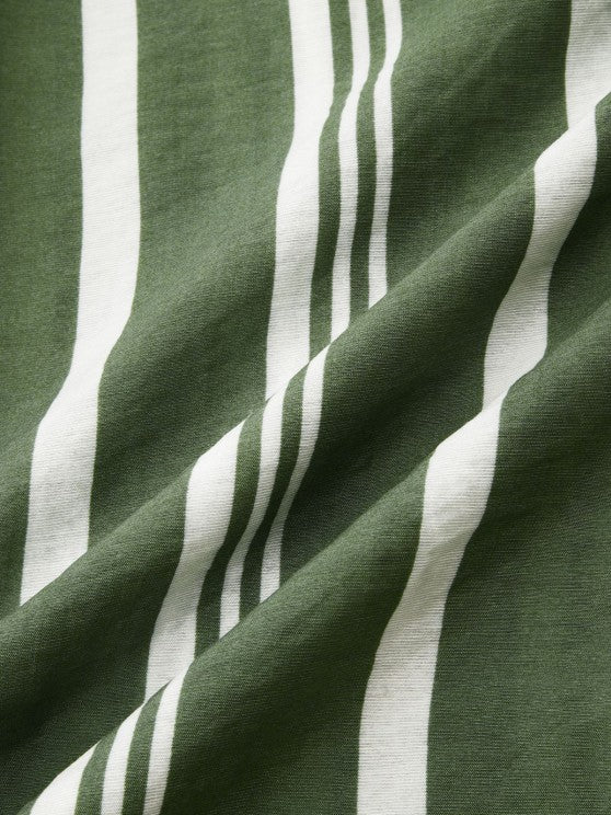 Striped Vacation Shirt And Cargo Shorts Set - Grafton Collection