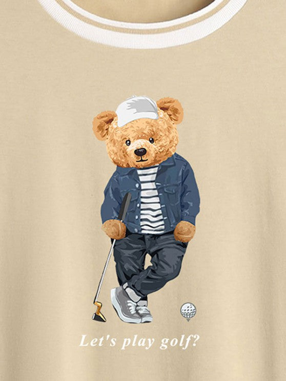 Short Sleeve T Shirt With Casual Shorts Set - Grafton Collection