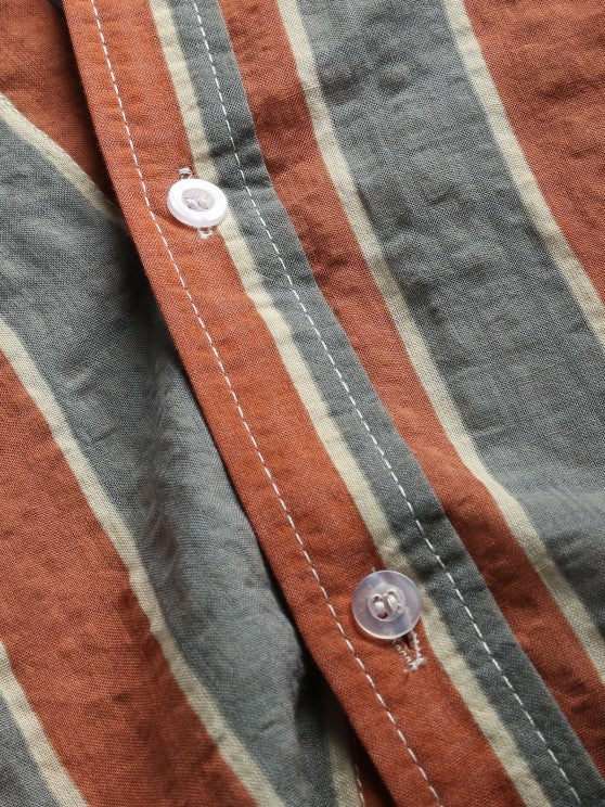 Linen Shirt With Shorts Set - Grafton Collection
