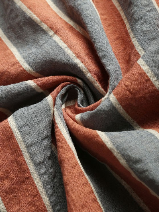 Linen Shirt With Shorts Set - Grafton Collection