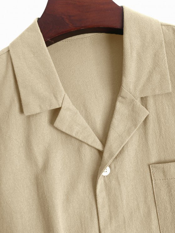 Short Sleeves Shirt With Shorts Set - Grafton Collection