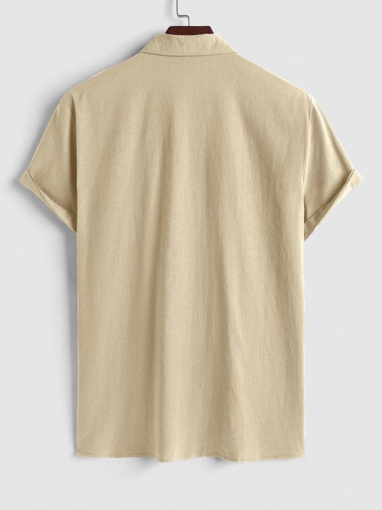 Short Sleeves Shirt With Shorts Set - Grafton Collection