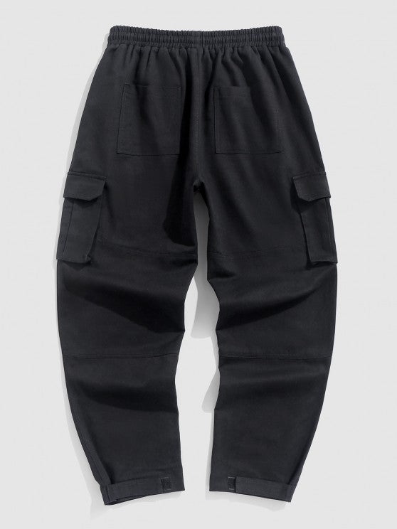 Pigeon Graphic Pattern T Shirt And Cargo Pants - Grafton Collection