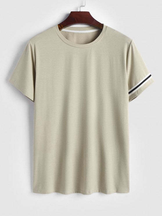 Braid Strap T Shirt With Casual Shorts Set - Grafton Collection
