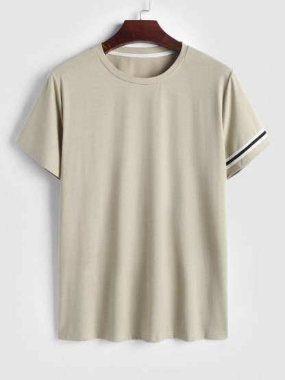 Braid Strap T Shirt With Casual Shorts Set - Grafton Collection