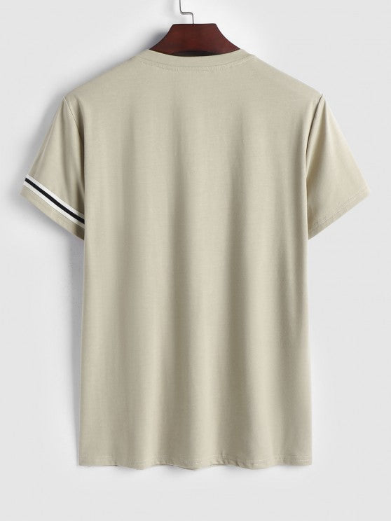 Braid Strap Short Sleeves T Shirt And Shorts - Grafton Collection