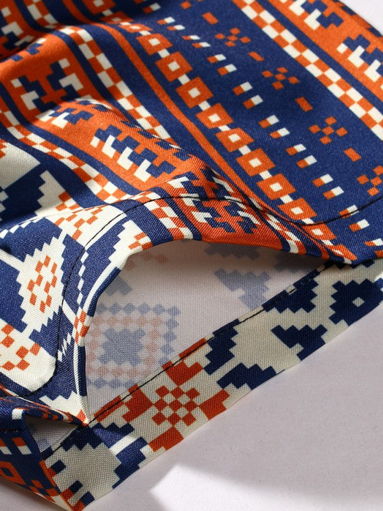 Short Sleeves Shirt With Shorts Set - Grafton Collection