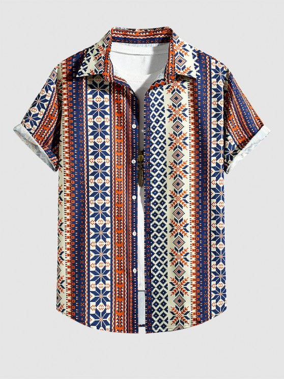 Short Sleeves Shirt With Shorts Set - Grafton Collection