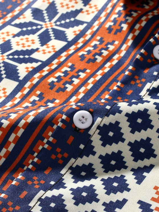 Short Sleeves Shirt With Shorts Set - Grafton Collection