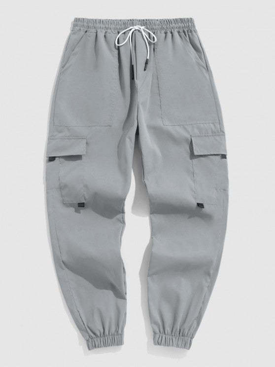 Two Tone Short Sleeves Shirt And Pants Set - Grafton Collection