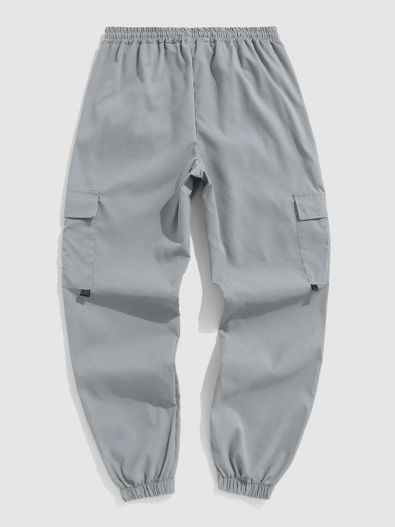 Two Tone Short Sleeves Shirt And Pants Set - Grafton Collection