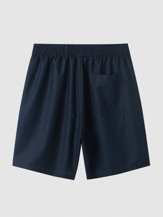 Casual Button Shirt And Casual Shorts - Grafton Collection