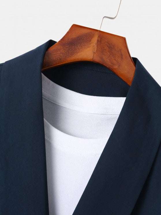 Casual Button Shirt And Casual Shorts - Grafton Collection