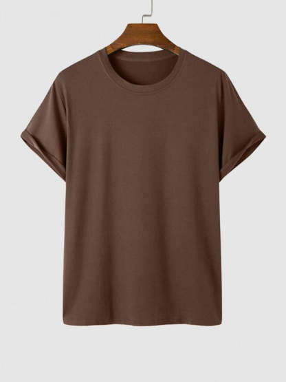 Graphic Printed T-Shirt And Casual Shorts Set - Grafton Collection