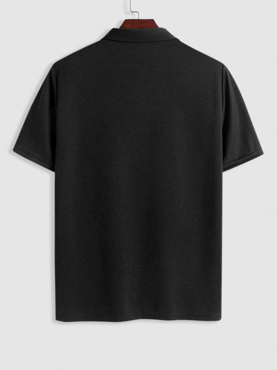 Half Zip T Shirt And Shorts Set - Grafton Collection