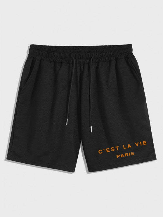 Striped T Shirt And Shorts Sports Set - Grafton Collection