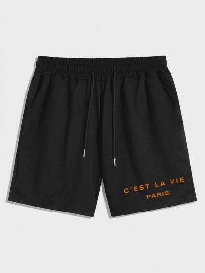 Striped T Shirt And Shorts Sports Set - Grafton Collection