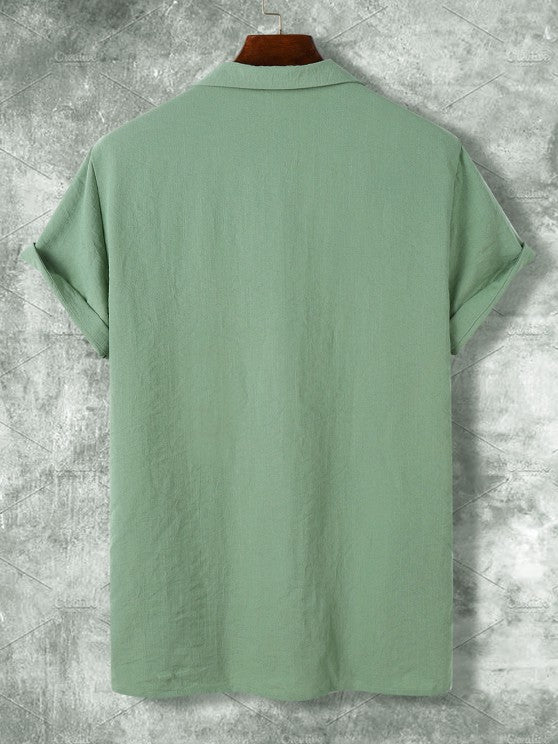 Casual Collar Shirt And Pants - Grafton Collection