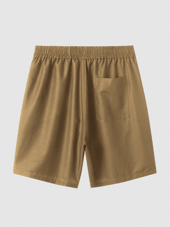 Casual Button Shirt And Casual Shorts - Grafton Collection