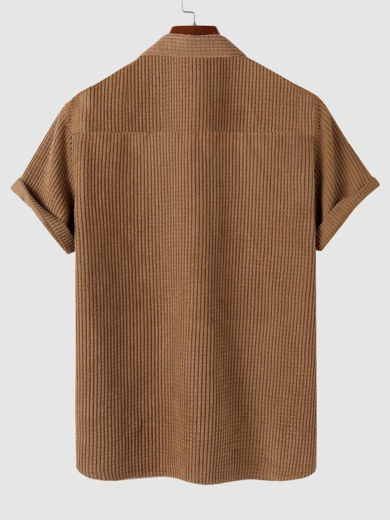 Front Pocket Shirt And Shorts - Grafton Collection