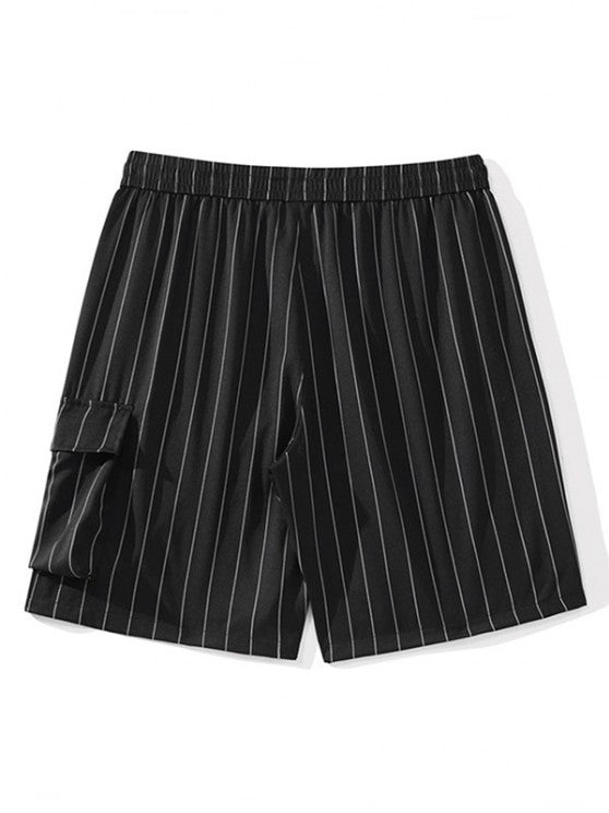 Short Sleeves Shirt And Design Shorts - Grafton Collection