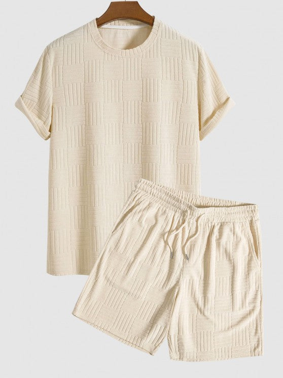 Cloth Short Sleeves T Shirt With Shorts Set - Grafton Collection