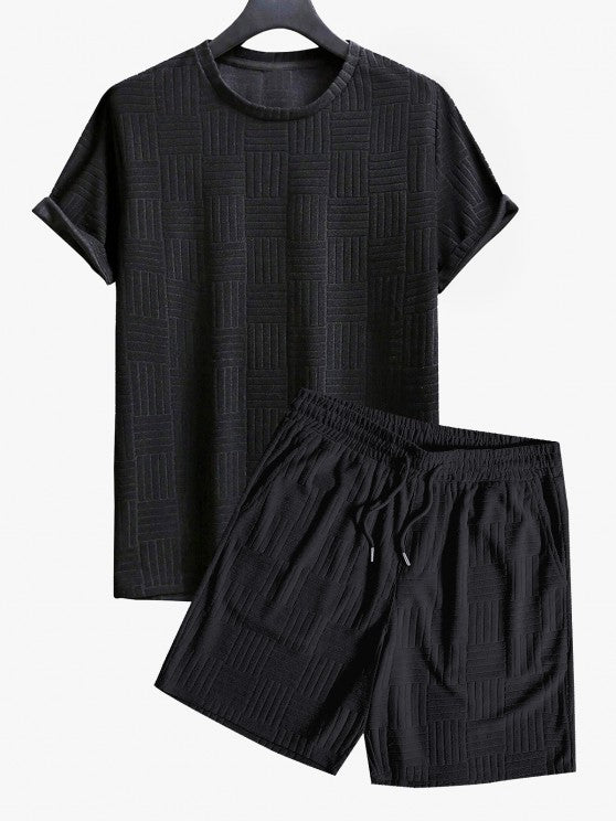 Cloth Short Sleeves T Shirt With Shorts Set - Grafton Collection