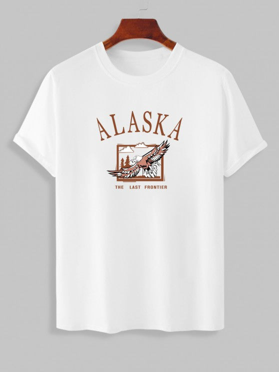 Graphic Print T Shirt With Shorts - Grafton Collection