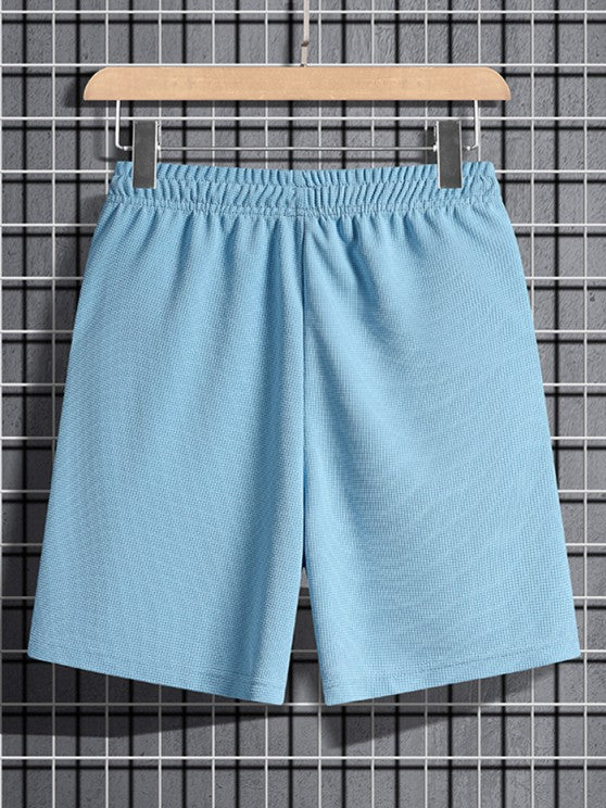 Letter Printed T Shirt And Shorts - Grafton Collection