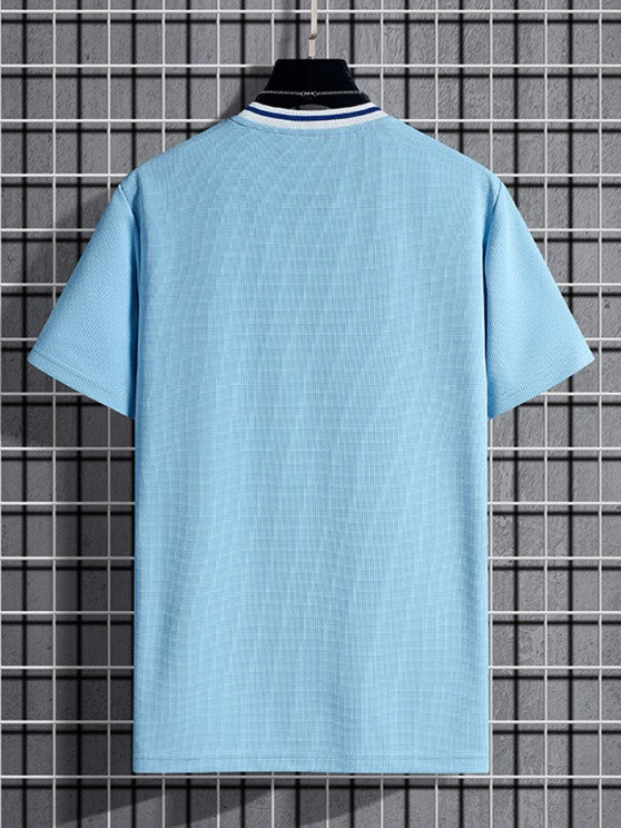 Letter Printed T Shirt And Shorts - Grafton Collection