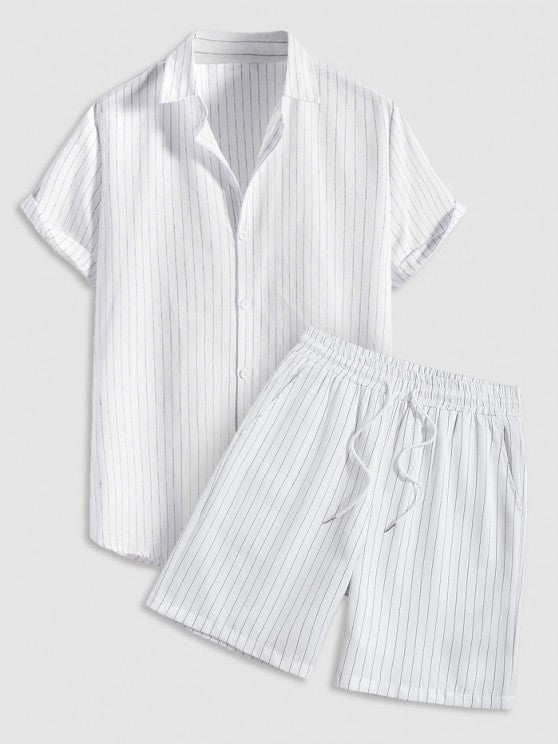 Short Sleeve Shirt And Shorts Set - Grafton Collection