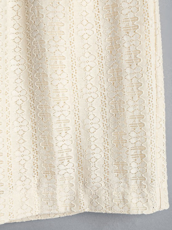 2 Pieces Plain Netted Shirt And Shorts - Grafton Collection