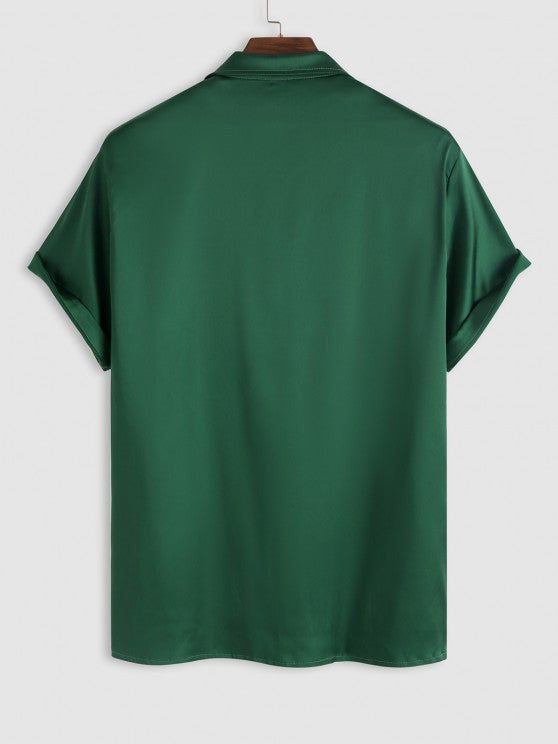 Shirt With Drawstring Shorts Set - Grafton Collection